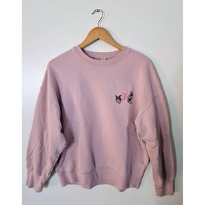 Uniqlo Disney Bambi Thumper Sweatshirt Medium Lilac Purple Graphic Pullover UT